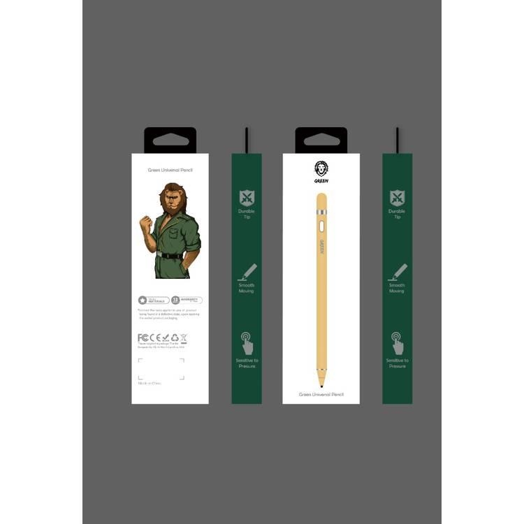 Green Lion GNTPGLD Universal For Touch Screen Pen, durable tip, smooth moving, sensitive to pressure, Universal - Gold