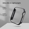 PITAKA Air Case for Apple Watch Series 7, 45mm Exquisite Refined Minimalist Slim Apple Watch Case Protective iWatch Cover - Aramid Fiber