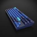 Keychron Q3 QMK Custom Hot Swappable Gateron G-PRO  Red Switch Mechanical  Keyboard Full Assembled RGB - Navy Blue
