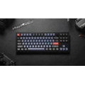 Keychron Q3 QMK Custom HotSwappable Gateron G-PRO Brown Switch Mechanical  Keyboard Full Assembled RGB with Knob - Carbon Black