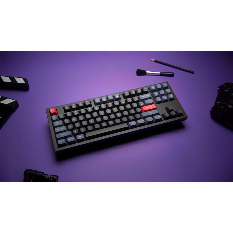 Keychron Q3 QMK Custom HotSwappable Gateron G-PRO Brown Switch Mechanical  Keyboard Full Assembled RGB with Knob - Carbon Black