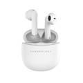 Powerology Stereo Buds Plus, Siri Activation, 4Hrs Play Time, 400mAh Battery - White
