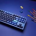Keychron Q3 QMK Custom Hot-Swappable Gateron G-Pro Keyboard With RGB, Knob And Brown Switch - Navy Blue