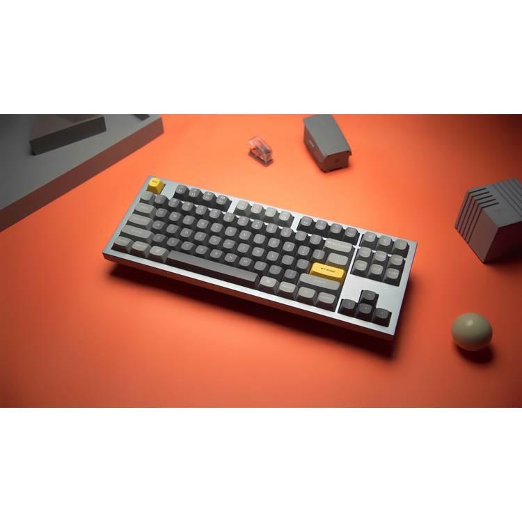 Keychron Q3 QMK Custom Hot-Swappable Gateron G-PRO Mechanical Keyboard With Blue Switch & RGB - Space Grey