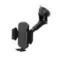Porodo PD-RVCMDS-BK 360 Rotatable Car Mount With Double Lock System, Extended Neck, Easy Release  - Black