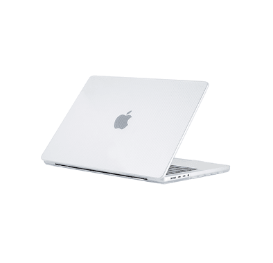 Green Lion Carbon Fiber Grain Ultra-Slim HardShell Case, Compatible with MacBook Air ( 13" ) - Clear