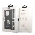 Karl Lagerfeld HC Saffiano Case with Card Holder & Metal Ikonik Logo
