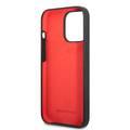 AMG Liquid Silicone Case with Carbon Pattern iPhone 13 Pro - Black