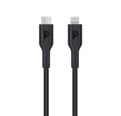 Powerology Type-C To Lightning Cable PD 20W, Fast Data Sync And Charge, Universal Compatibility, 2m/6.5ft