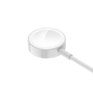 Green Lion 2 In 1 Magnetic Wireless Charging Cable, Magnetic Charging Module, Smart Chip, PC Shell, Reinforced Base Plate,  Universal  - White