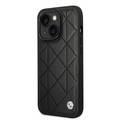 BMW Signature Collection Genuine Leather Case With Quilted Pattern - Black