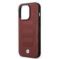 BMW Magsafe Compatibility Signature Collection Genuine Leather with Perforated Seats Design iPhone 14 Pro Max Compatibility - Burgundy