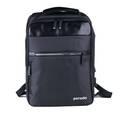 Porodo Lifestyle Water-Proof Oxford + PU Backpack  USB-A Port - Black