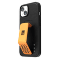 Levelo Morphix Gripstand PU Leather Case - iPhone 14 Plus - Orange