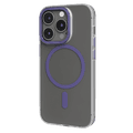 Levelo Magsafe Compatibility Glory Matte Back Case iPhone 14 Pro Compatibility - Matte Clear Purple
