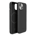 Levelo Iris Magsafe Compatibility Liquid Silicone Case iPhone 14 Compatibility - Black