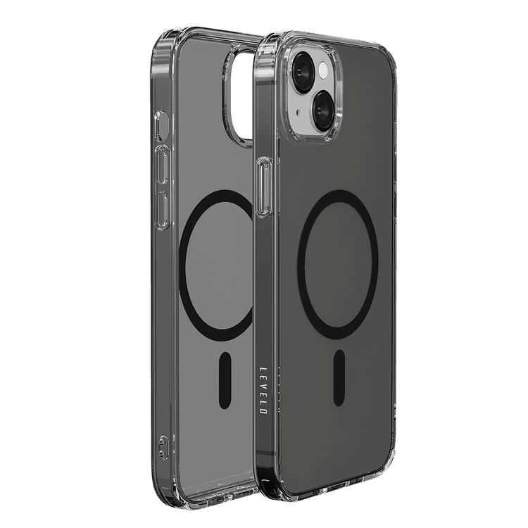 Levelo Magsafe Compatibility Clara Back Case iPhone 14 Plus Compatibility - Smoke