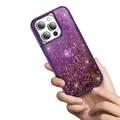 Green Lion Glitter Resin case, Shock Proof,  Compatible with iPhone 14 Plus - Purple