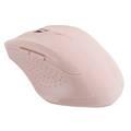 Powerology Ergonomic Wireless Mouse, Advanced Wireless Mouse for Mac, Ultrafast Scrolling - Pink