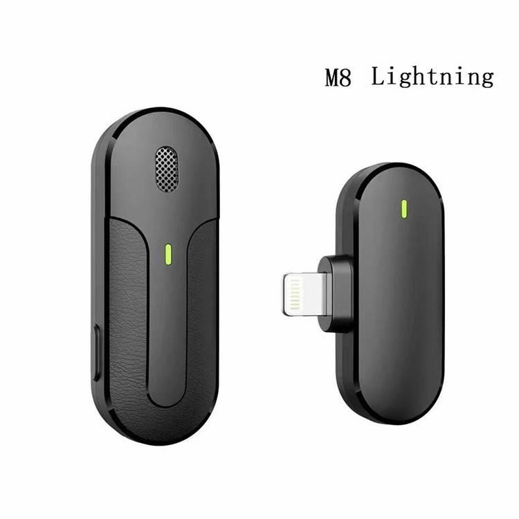 Green Lion Wireless Microphone ( Lightning Connector ) - Black