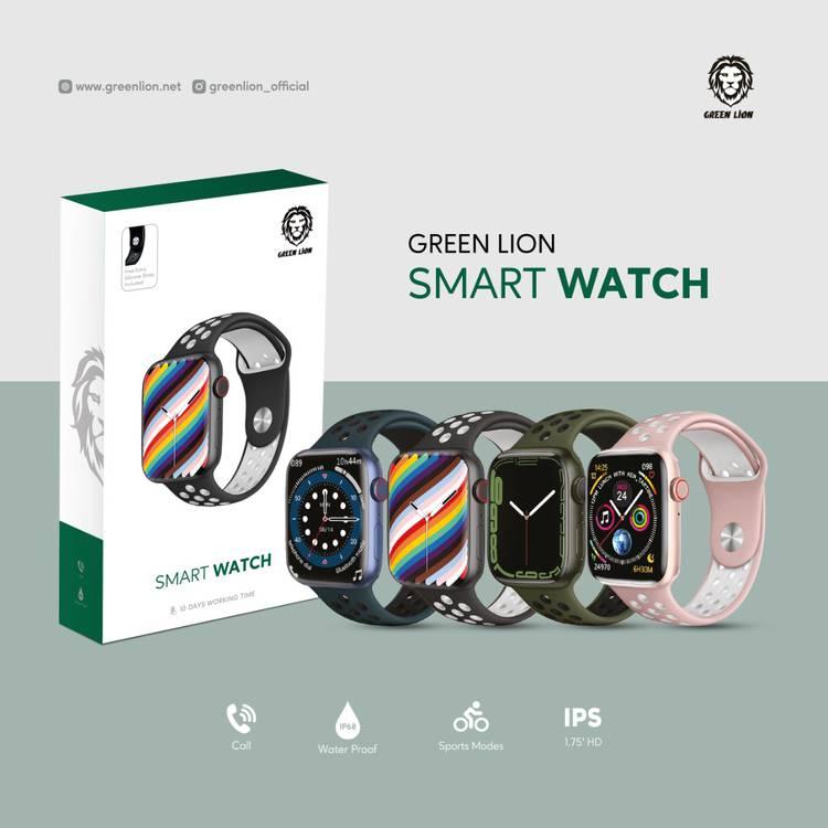 Green Lion Smart Watch 45mm - White