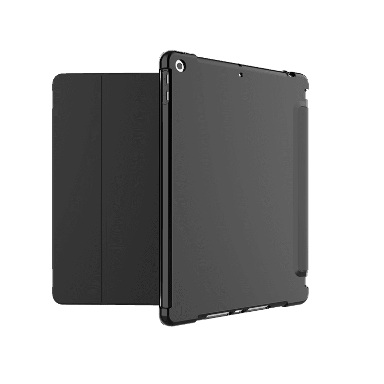 Green Lion Leather & TPU Folio iPad Case Compatible with iPad Pro 12.9" ( 2021 ) - Black