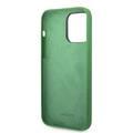Lacoste Hard Case Liquid Silicone / Microfiber Patchwork B, Compatible with iPhone 14 Pro Max - Green