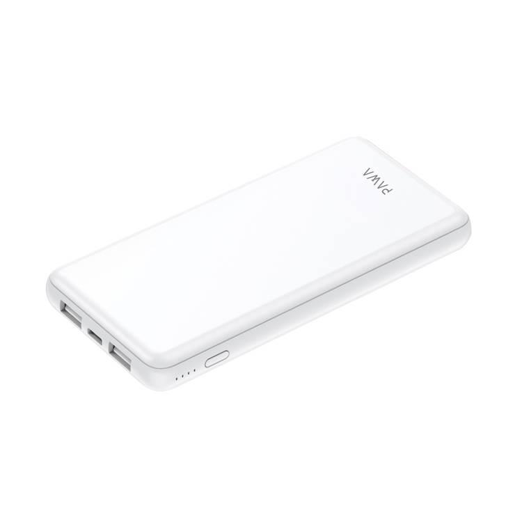 PAWA Dual USB Solid Powerbank (10000 mAh) - White