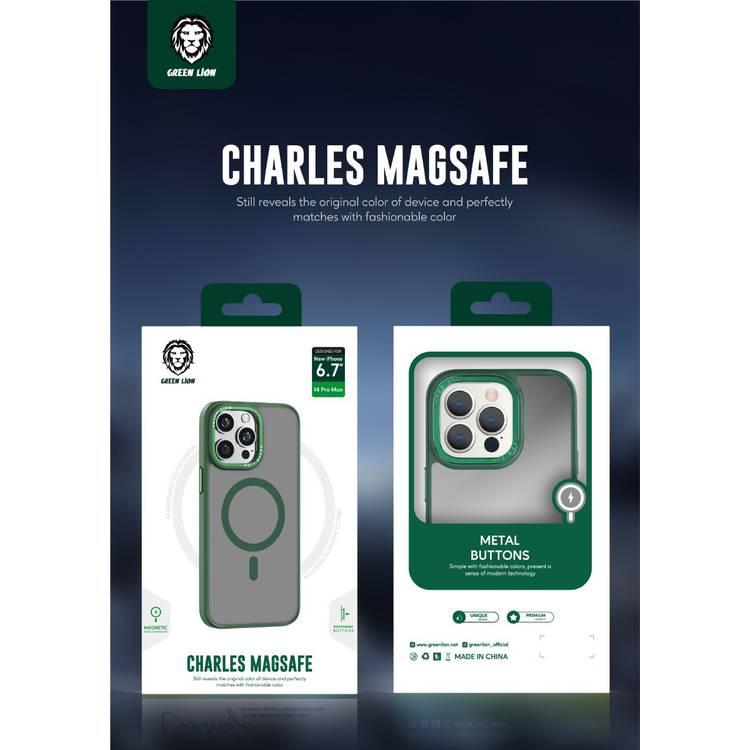 Green Lion Charles Magsafe Case iPhone 14 Pro Max - Blue