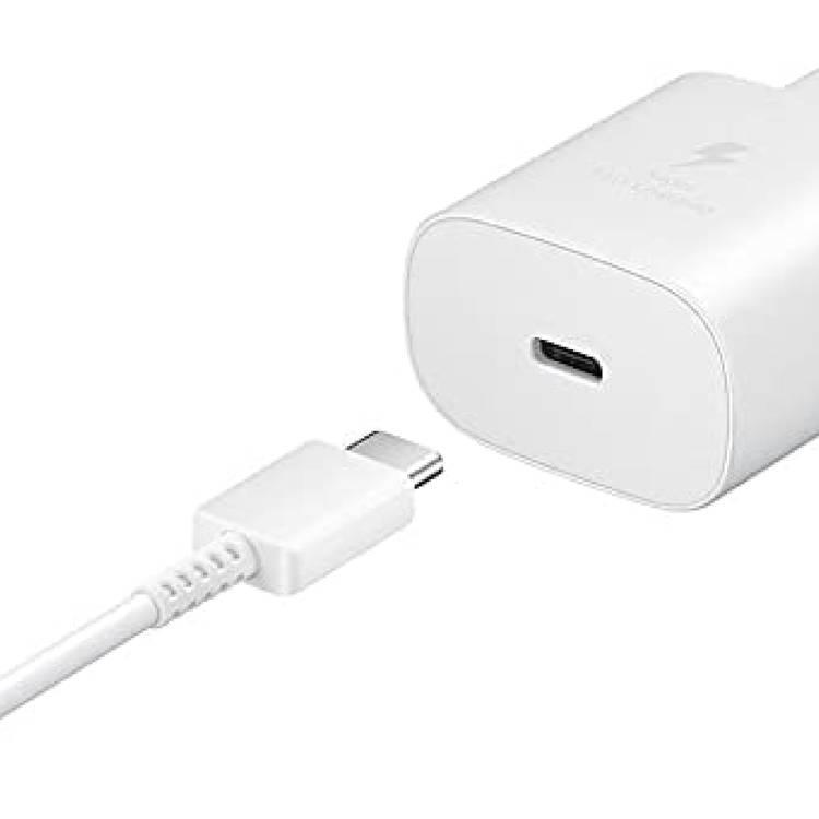 Samsung Travel Adapter 25W 2 Pin with USB Type-C to Type-C Cable