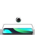 Devia van Series Full Screen Silicone Edge Twice-Tempered Glass iPhone 14 - Black
