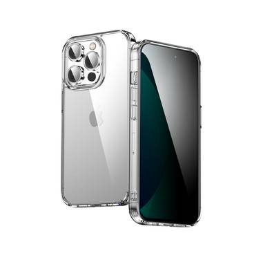 Green Lion 4 in 1 360° Privacy Protection Pack iPhone 14 Pro  - Silver