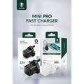 Green Lion Mini Pro Fast PD GaN Charger 33W UK - White