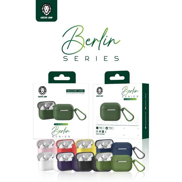 Green Lion Berlin Series Silicone Case Airpods Pro 2 - Black