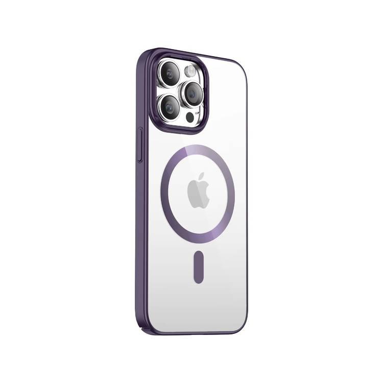 Green Lion Delgado Chrome Magsafe Case iPhone 14 Pro  - Purple