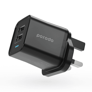 Porodo Dual Port Wall Charger 2.4A - ...
