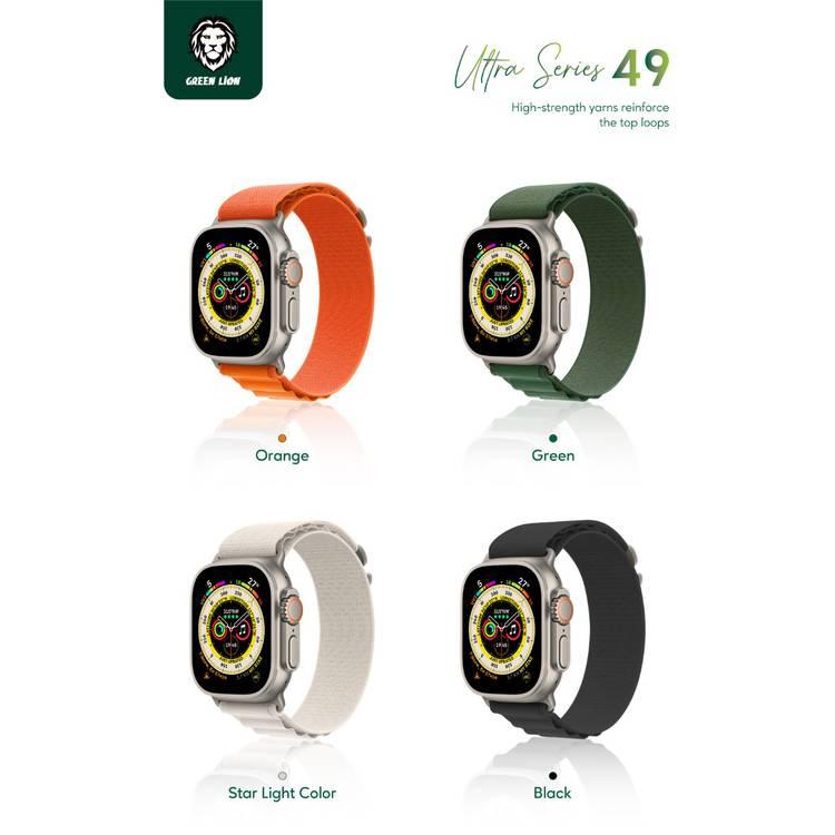 حزام ساعة Green Lion Ultra Series عالي القوة (Apple Watch Ultra Series 49mm)