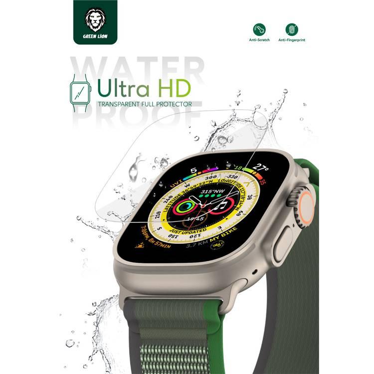 Green Lion Ultra HD Transparent Full Protector (Apple Watch Ultra Series 49mm) - Clear