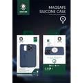 Green Lion MagSafe Silicone Case iPhone 14 Pro - Black