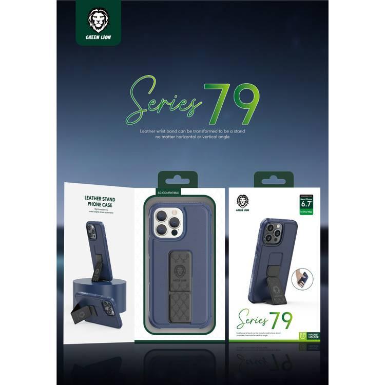 Green Lion Series 79 Case iPhone 14 - Black
