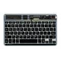 Porodo Crystal Shell Ultra-Slim Keyboard - Black