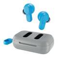 Skullcandy Dime 2 Mini and Mighty True Wireless Earbuds With Built-In Tile Technology - Blue