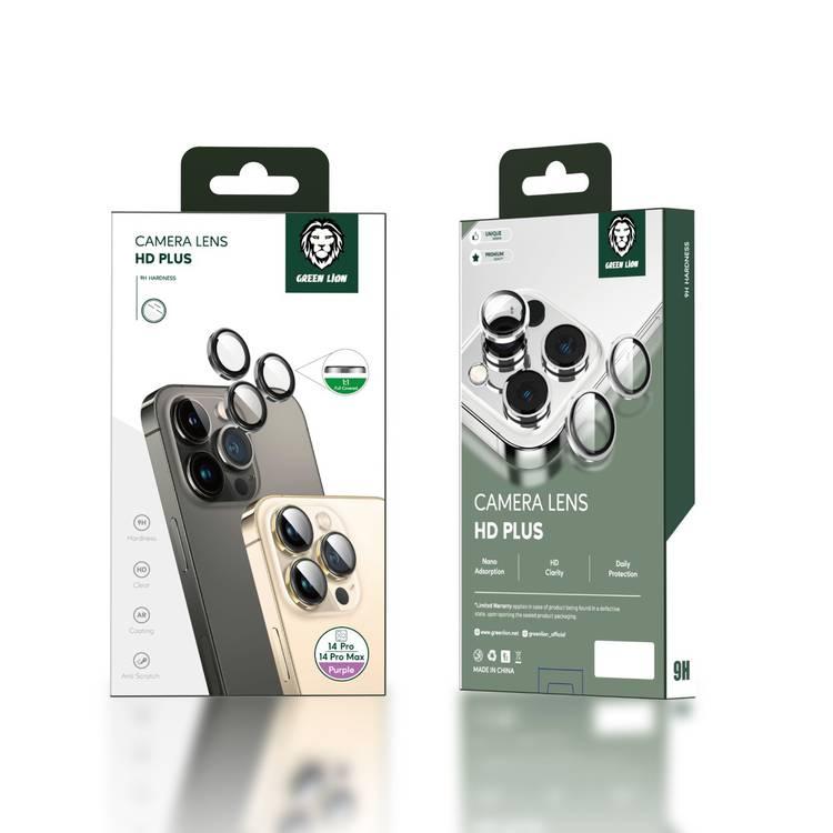 Green Lion Camera Lens HD Plus for iPhone iPhone 14 Pro / Pro Max - Purple