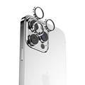 عدسة كاميرا الأسد الأخضر HD Plus لهاتف iPhone 14 Pro / Pro Max - أرجواني