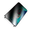 Green Lion 3D AG/Matte Privacy Glass Screen Protector for iPhone 14 Pro Max - Black