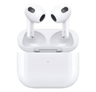 Green Lion True Wireless Buds 3 with Built-In Microphone & Charging Base - White