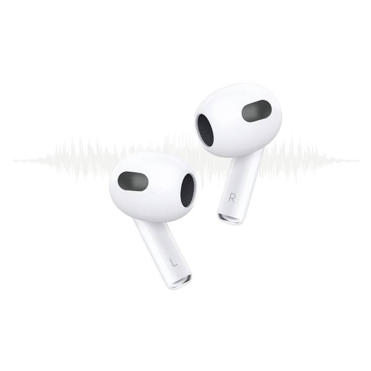 Green Lion True Wireless Buds 3 with Built-In Microphone & Charging Base - White