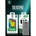 Green Lion 3D Silicone Privacy Glass Screen Protector for iPhone 14 - Black