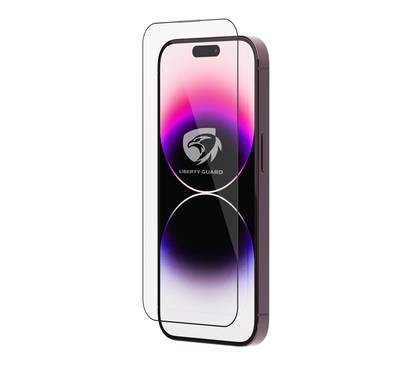 Liberty Guard 2.5D Full Cover DR Luminous Glass iPhone 13 Pro Max / iPhone 14 Plus - صافي