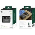 Green Lion 2 in 1 Lion Wireless Microphone with Type-C Connector - Black
